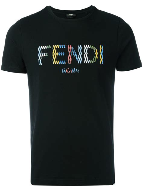 tee shirt fendi roma|fendi graphic tees.